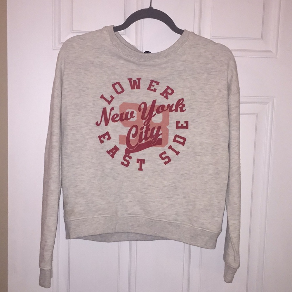 NEW YORK CITY  logo sweat shirt by New Look